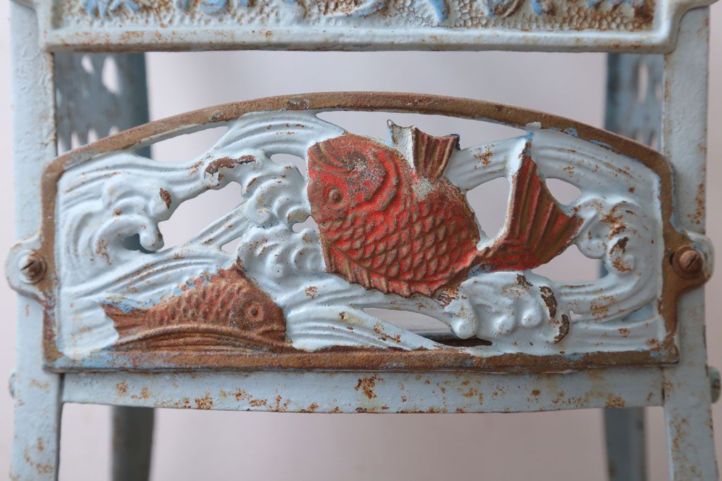 アンティーク雑貨　昭和レトロ　手動かき氷機　ふくらく号