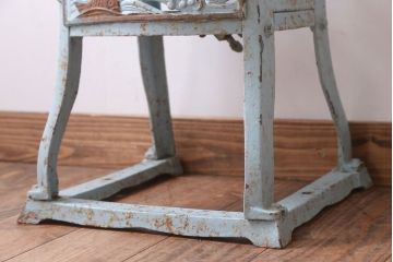 アンティーク雑貨　昭和レトロ　手動かき氷機　ふくらく号