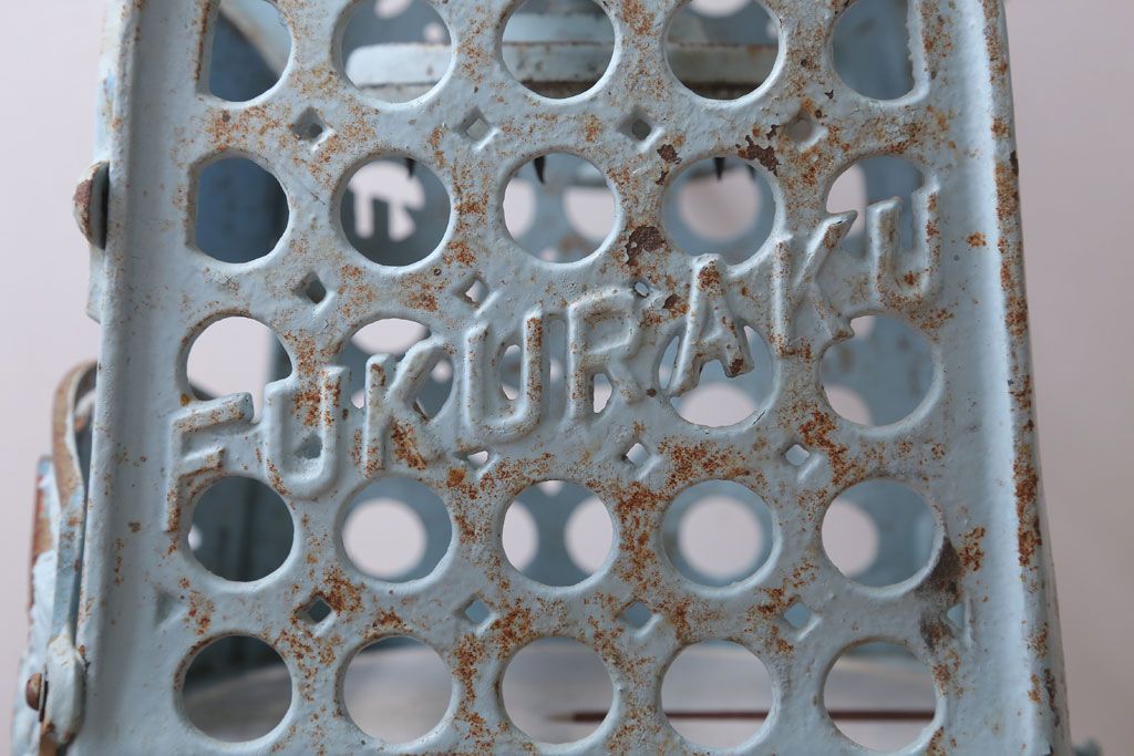 アンティーク雑貨　昭和レトロ　手動かき氷機　ふくらく号