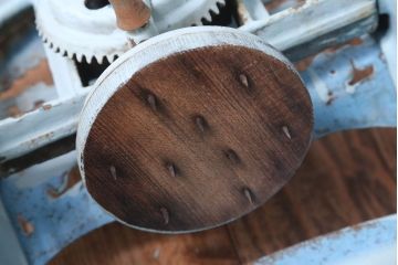 アンティーク雑貨　昭和レトロ　手動かき氷機　ふくらく号