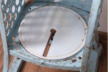 アンティーク雑貨　昭和レトロ　手動かき氷機　ふくらく号