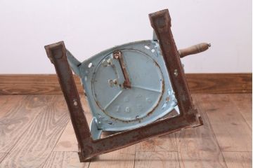 アンティーク雑貨　昭和レトロ　手動かき氷機　ふくらく号