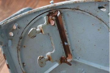 アンティーク雑貨　昭和レトロ　手動かき氷機　ふくらく号