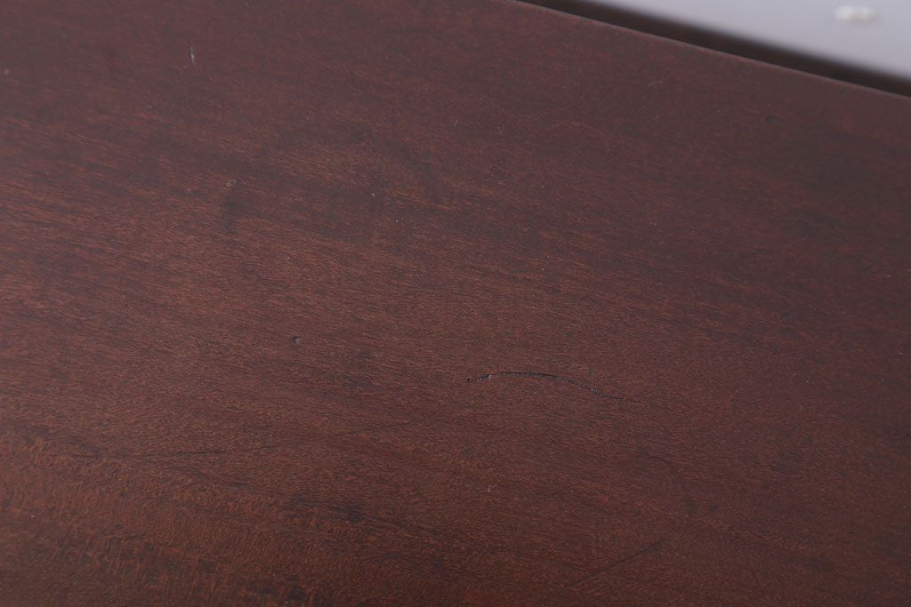 アンティーク家具　和製アンティーク　古い木製の小さな花台(飾り台)(2)