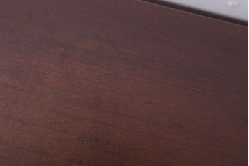 アンティーク家具　和製アンティーク　古い木製の小さな花台(飾り台)(2)