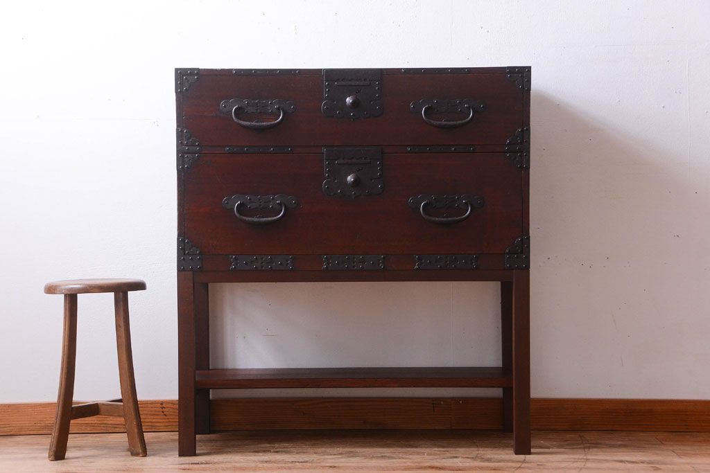 アンティーク 家具 金具 時代箪笥 民芸家具 オブジェ 明治　大正　古家具古民家 アンティーク 金具 時代箪笥 民芸家具 オブジェ 明治 大正 古