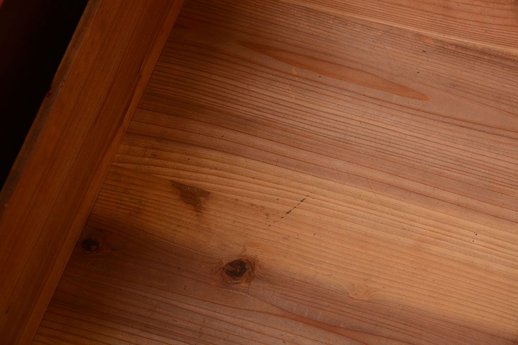 アンティーク家具　古民具・骨董　明治期　脚付き時代箪笥(衣装箪笥)