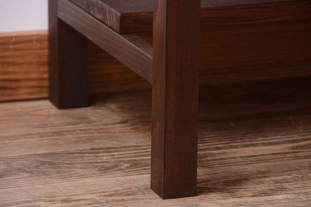 アンティーク家具　古民具・骨董　明治期　脚付き時代箪笥(衣装箪笥)