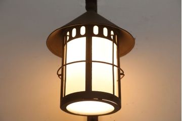 アンティーク雑貨　和製アンティーク　大正～昭和期　真鍮製の壁掛け照明