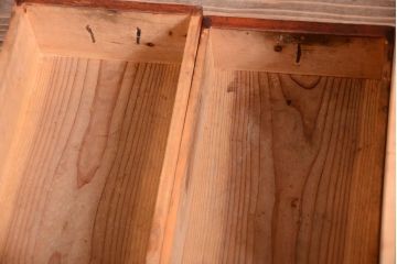 アンティーク家具　古民具・骨董　明治期　観音箪笥ローボード(衣装箪笥・時代箪笥)