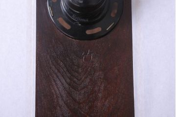 ビンテージ　松本民芸家具　矢羽型笠　天井照明