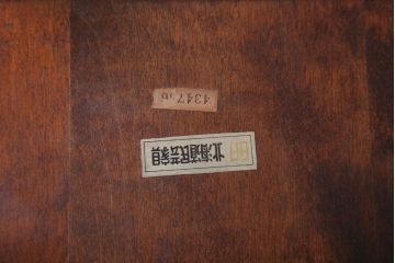 中古　北海道民芸家具　シンプルなウィンザーチェア2脚セット(ダイニングチェア、ウインザーチェア)