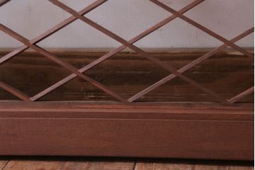 古民具・骨董　古い木のおしゃれな欄間(明かり取り)