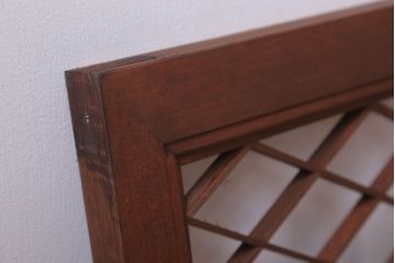 古民具・骨董　古い木のおしゃれな欄間(明かり取り)