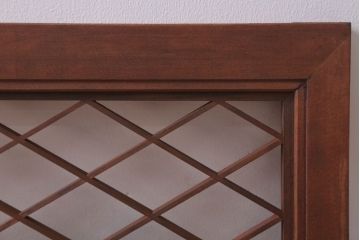 古民具・骨董　古い木のおしゃれな欄間(明かり取り)