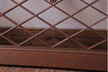 古民具・骨董　古い木のおしゃれな欄間(明かり取り)