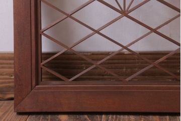 古民具・骨董　古い木のおしゃれな欄間(明かり取り)