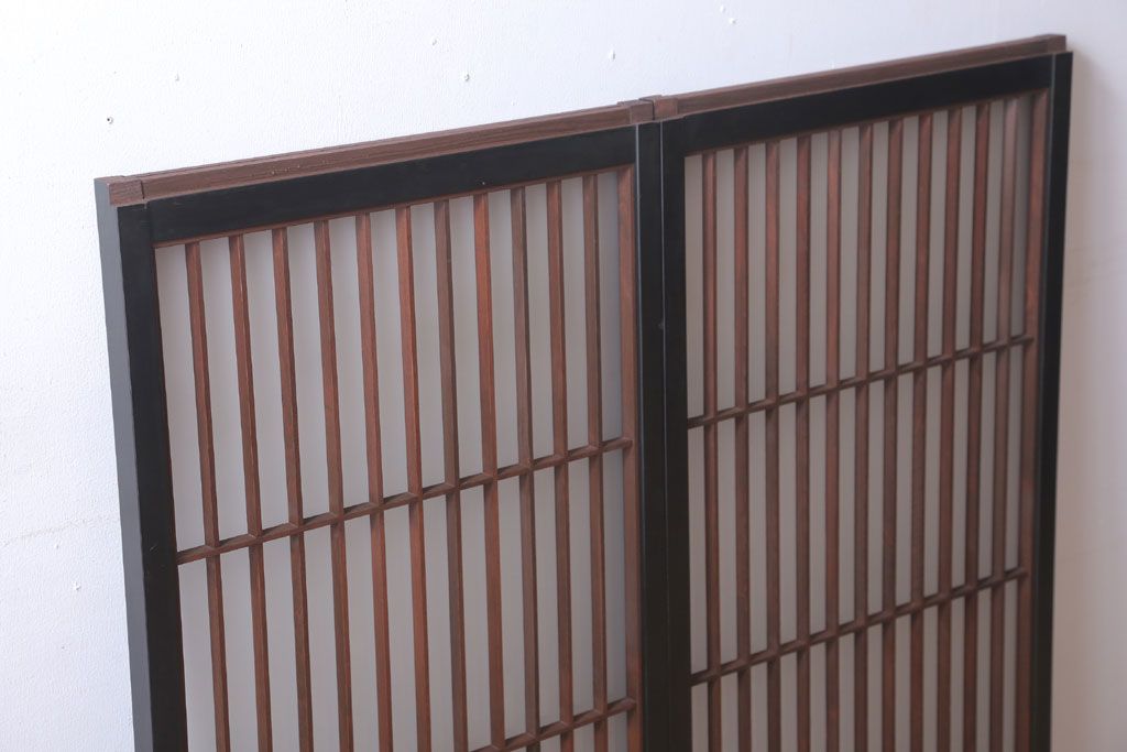 和モダンスタイル　シンプルな書院ガラス戸2枚セット