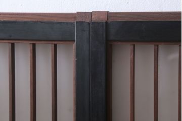 和モダンスタイル　シンプルな書院ガラス戸2枚セット