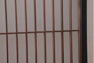 和モダンスタイル　シンプルな書院ガラス戸2枚セット