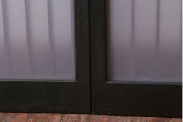 和モダンスタイル　シンプルな書院ガラス戸2枚セット