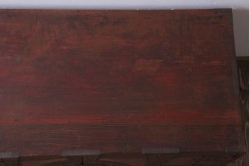 アンティーク家具　古民具・骨董　明治期　観音箪笥ローボード(衣装箪笥・時代箪笥)(2)