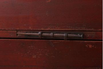アンティーク家具　古民具・骨董　明治期　観音箪笥ローボード(衣装箪笥・時代箪笥)(2)