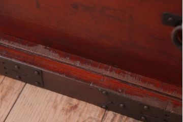 アンティーク家具　古民具・骨董　明治期　観音箪笥ローボード(衣装箪笥・時代箪笥)(2)