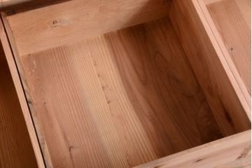 アンティーク家具　アンティーク　大正〜昭和期　前面欅材!シンプルシックな8杯チェスト