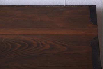 アンティーク家具　アンティーク　大正〜昭和期　前面欅材!シンプルシックな8杯チェスト