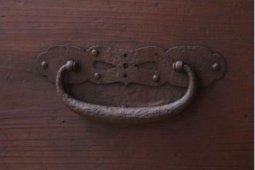 アンティーク家具　古民具・骨董　明治期　古い衣装箪笥ローボード