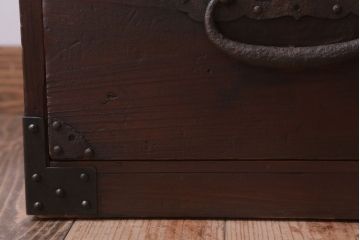 アンティーク家具　古民具・骨董　明治期　古い衣装箪笥ローボード