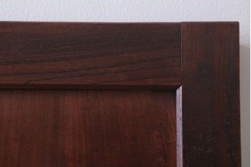 古民具・骨董　総欅材!シンプルなアンティーク板戸