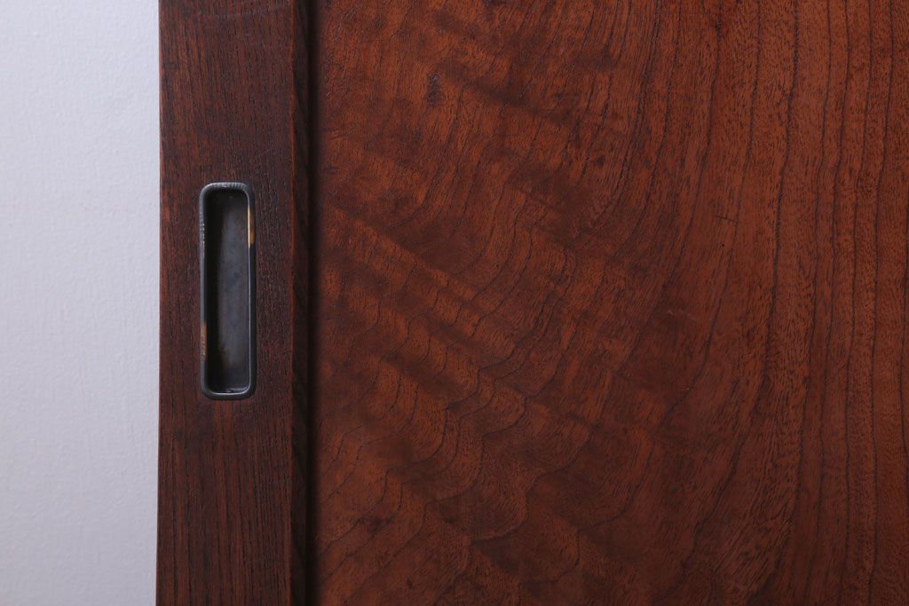 古民具・骨董　総欅材!シンプルなアンティーク板戸