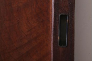 古民具・骨董　総欅材!シンプルなアンティーク板戸