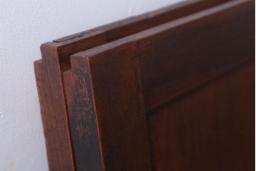 古民具・骨董　総欅材!シンプルなアンティーク板戸