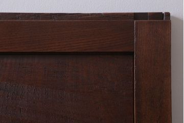 古民具・骨董　総欅材!シンプルなアンティーク板戸