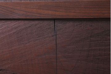 古民具・骨董　総欅材!シンプルなアンティーク板戸