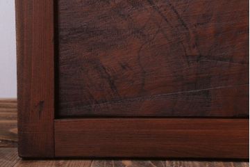 古民具・骨董　総欅材!シンプルなアンティーク板戸