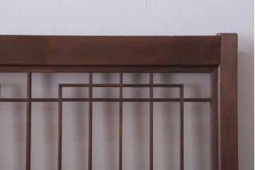 古民具・骨董　古い木の書院戸4枚セット