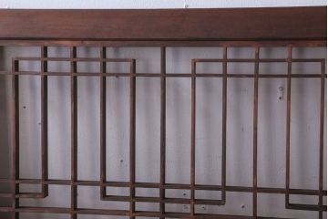 古民具・骨董　古い木の書院戸4枚セット