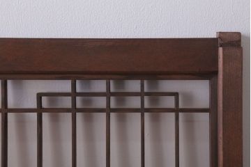 古民具・骨董　古い木の書院戸4枚セット