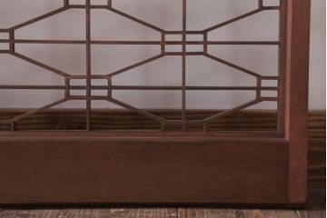 古民具・骨董　古い木の書院戸4枚セット