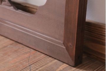 古民具・骨董　大正〜昭和期　古い木のアンティーク欄間(1)