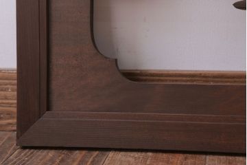 古民具・骨董　大正〜昭和期　古い木のアンティーク欄間(2)