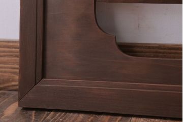 古民具・骨董　大正〜昭和期　古い木のアンティーク欄間(3)