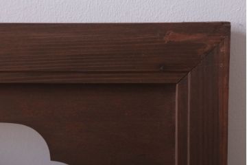 古民具・骨董　大正〜昭和期　古い木のアンティーク欄間