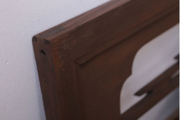 古民具・骨董　大正〜昭和期　古い木のアンティーク欄間