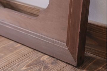 古民具・骨董　大正〜昭和期　古い木のアンティーク欄間