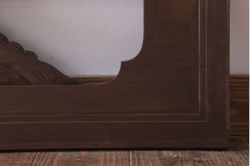 古民具・骨董　大正〜昭和期　古い木のアンティーク欄間